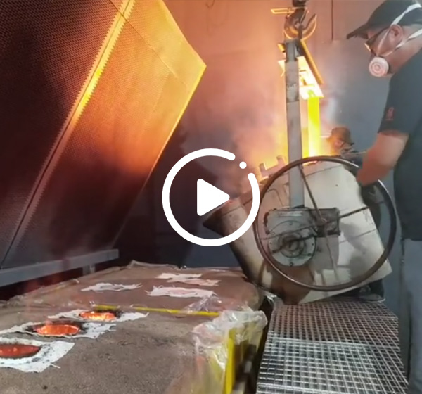 消失模(mo)鑄造澆築